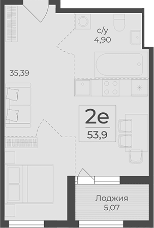 Своб. план., 48.83 м²