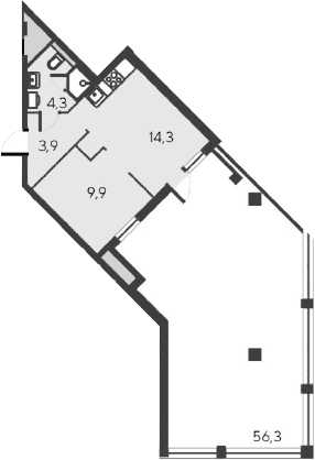 2-комн., 32.4 м²
