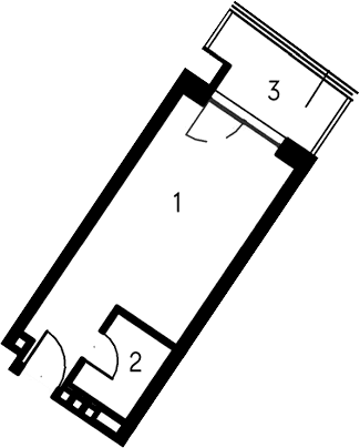 Своб. план., 30.35 м²