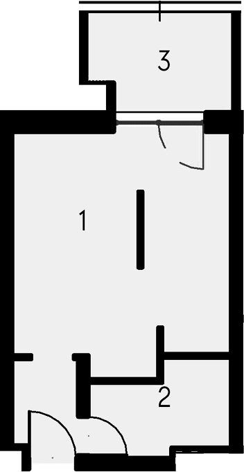 Своб. план., 45.55 м²