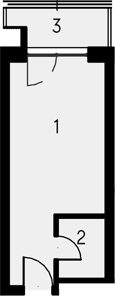 Своб. план., 29.27 м²