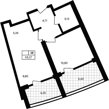 2-комн., 33.62 м²