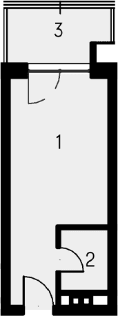Своб. план., 30.59 м²