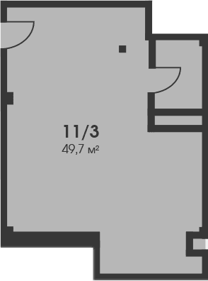 Своб. план., 49.7 м²