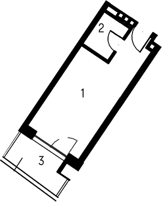 Своб. план., 30.35 м²