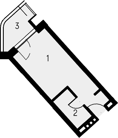 Своб. план., 29.87 м²