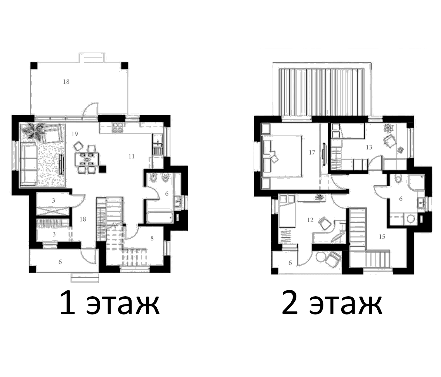 Коттеджи, 138 м²