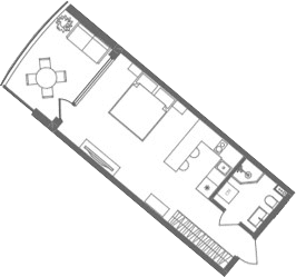 Студия, 30.94 м²