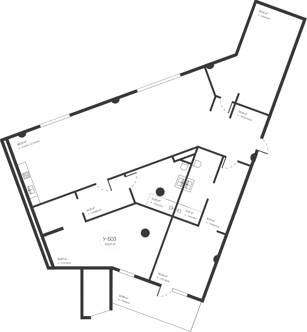4-комн., 200.31 м²