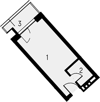 Своб. план., 28.56 м²