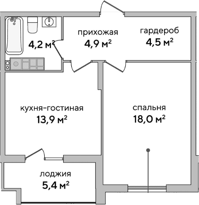 1-к. квартиры