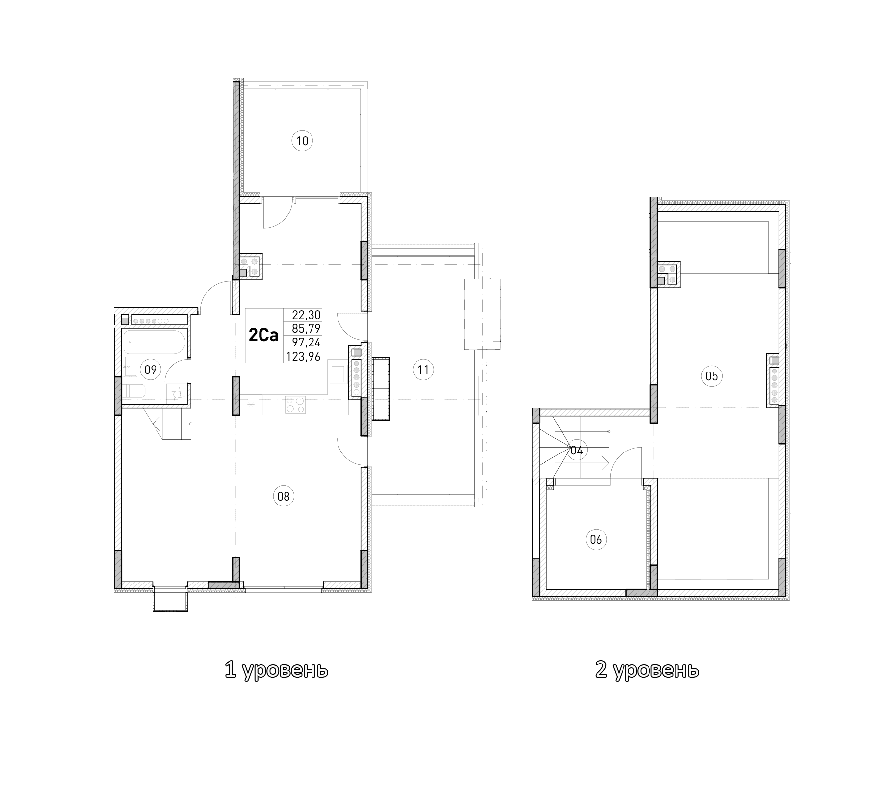1-комн., 85.79 м²