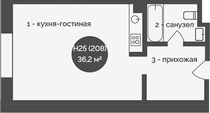 Своб. план., 36.2 м²
