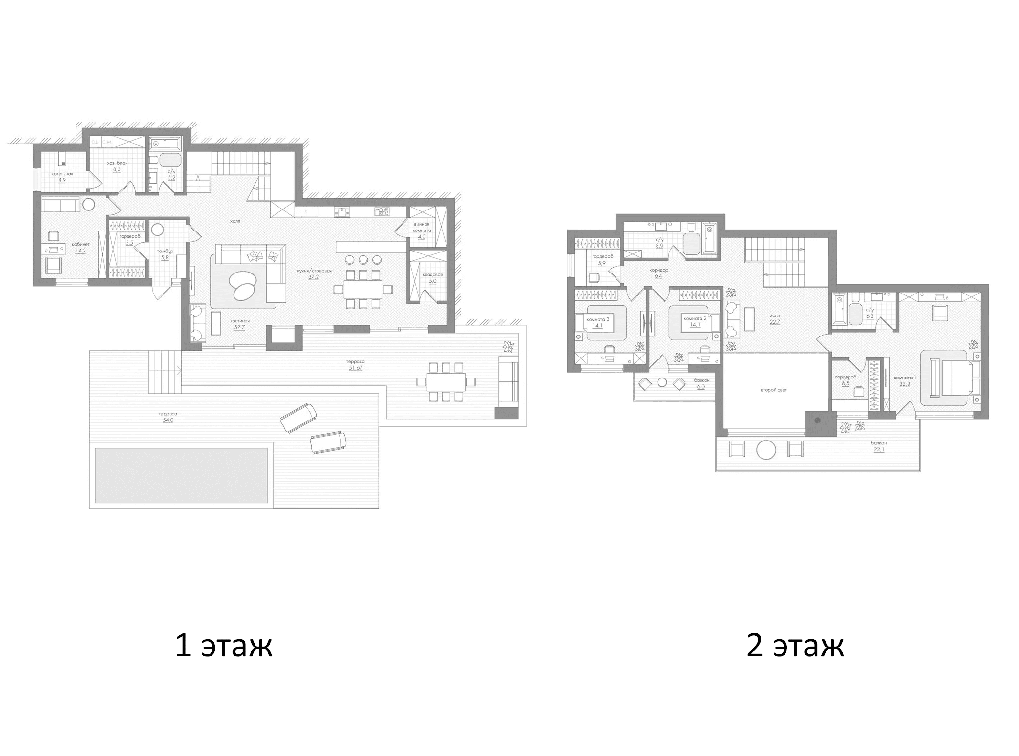 Коттеджи, 389.49 м²