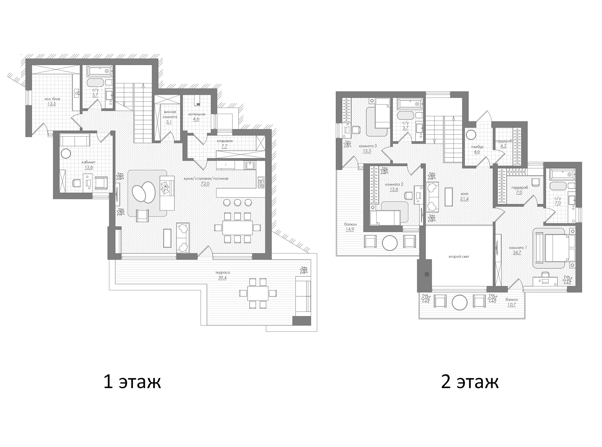 Коттеджи, 247.3 м²
