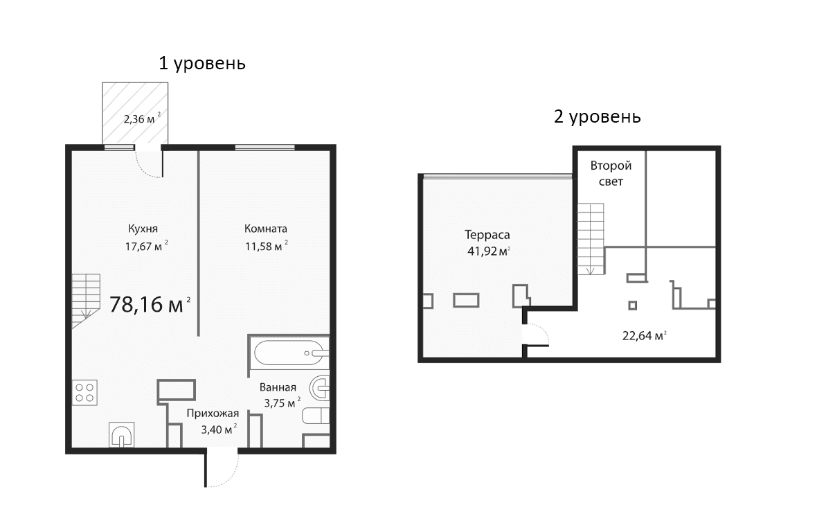 2-к. квартиры