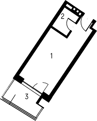 Своб. план., 30.91 м²