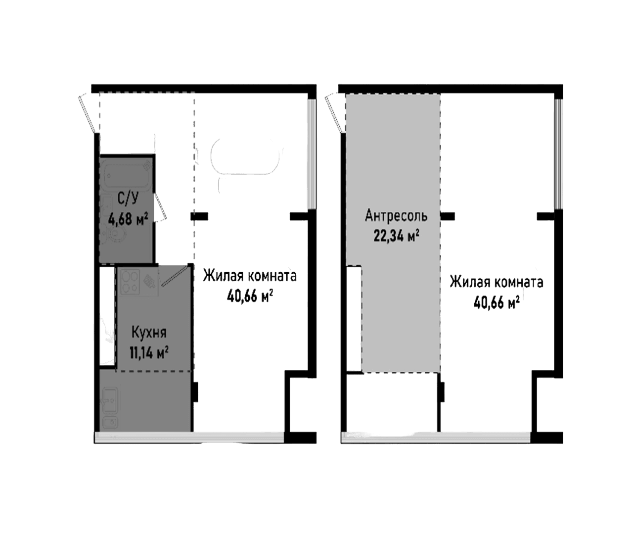 2-комн., 78.71 м²
