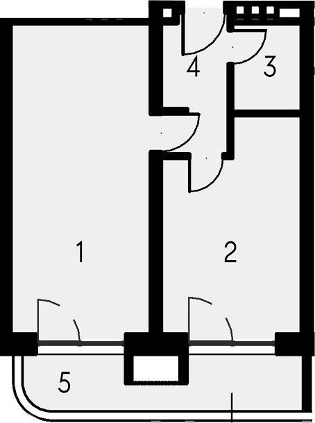 Своб. план., 57.55 м²