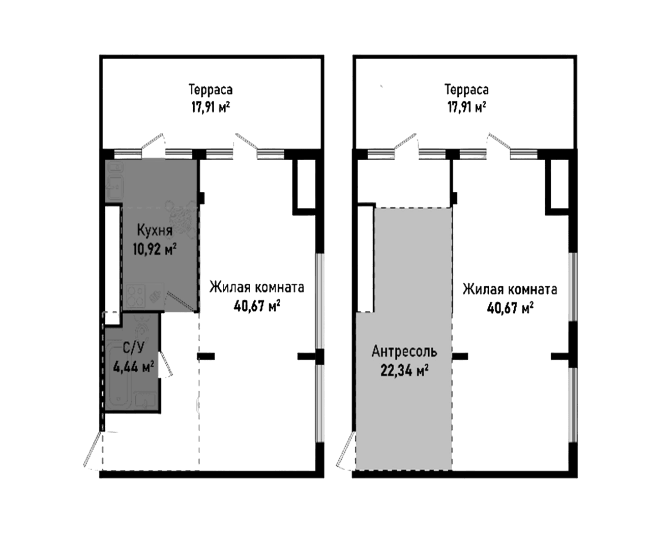 2-комн., 78.37 м²