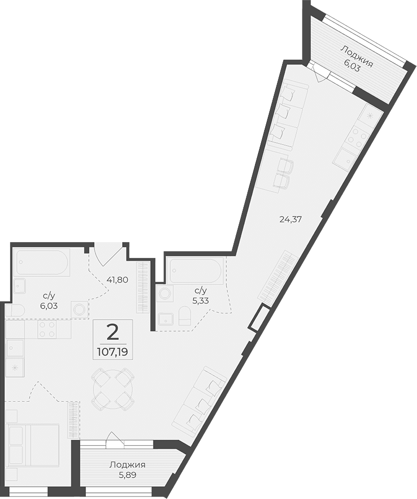 Своб. план., 95.27 м²