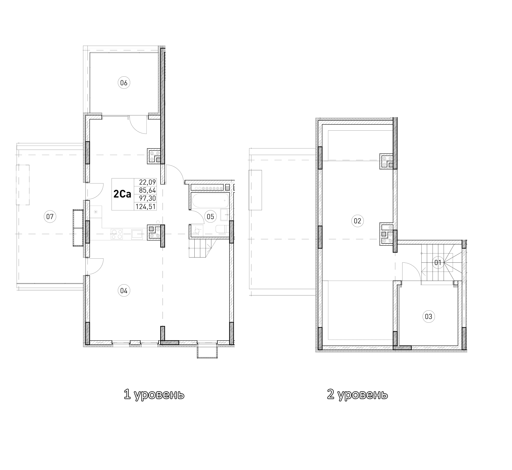 1-комн., 85.64 м²