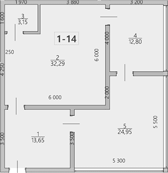 Квартира, 74 м²