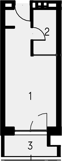 Своб. план., 28.99 м²