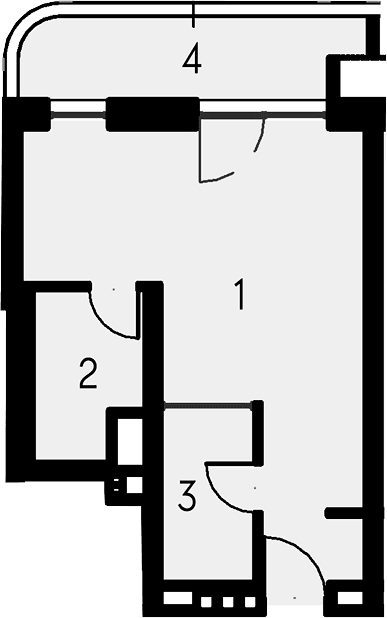 Своб. план., 42.56 м²