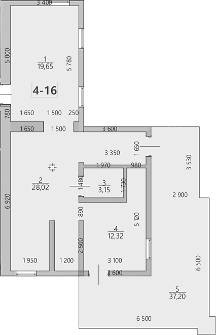 3-комн., 63.14 м²