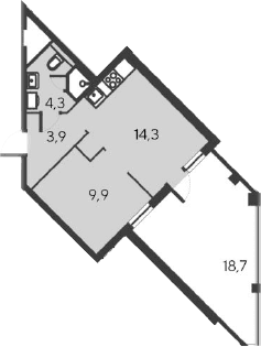 2-комн., 32.4 м²
