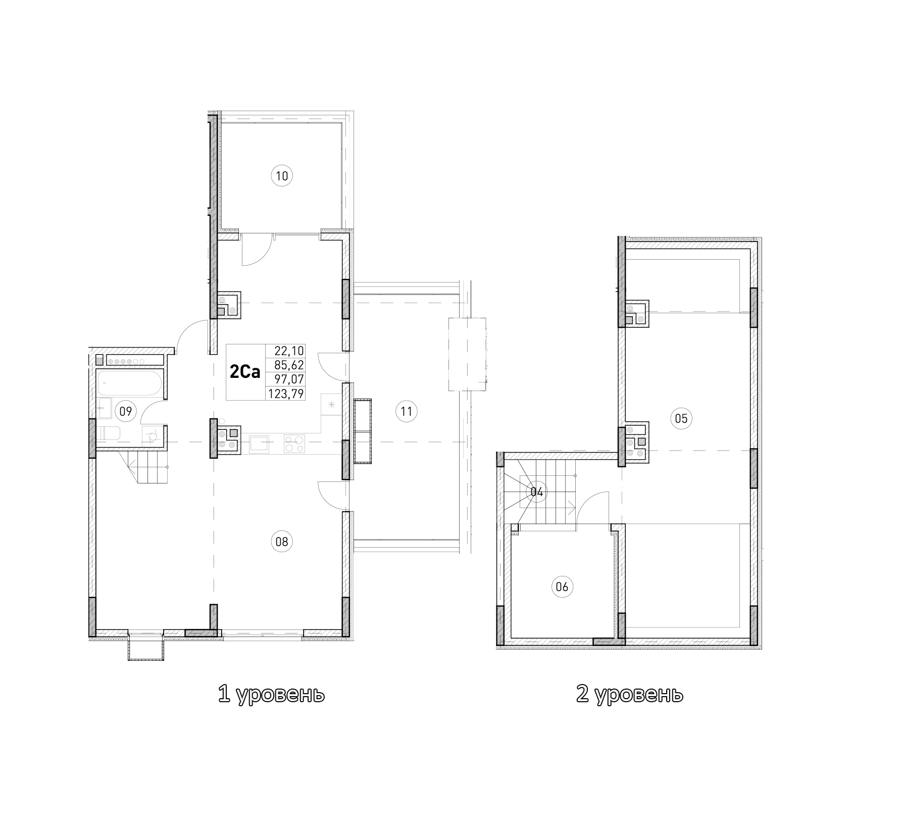 1-комн., 85.62 м²