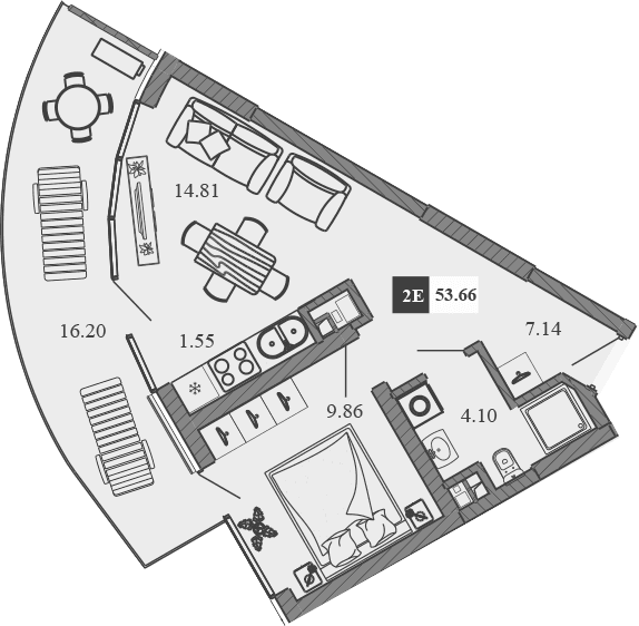 2-комн., 37.46 м²