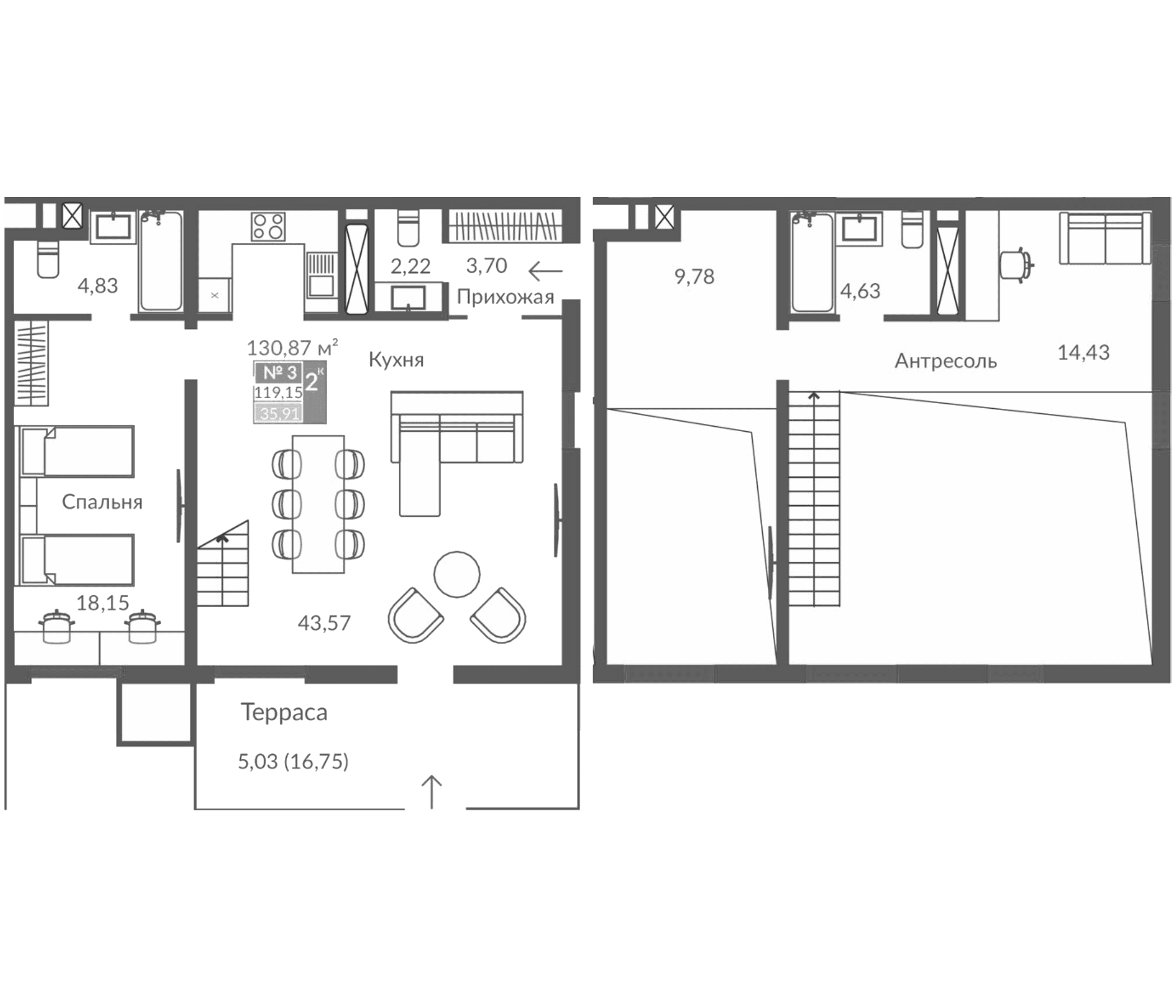 4-комн., 101.31 м²