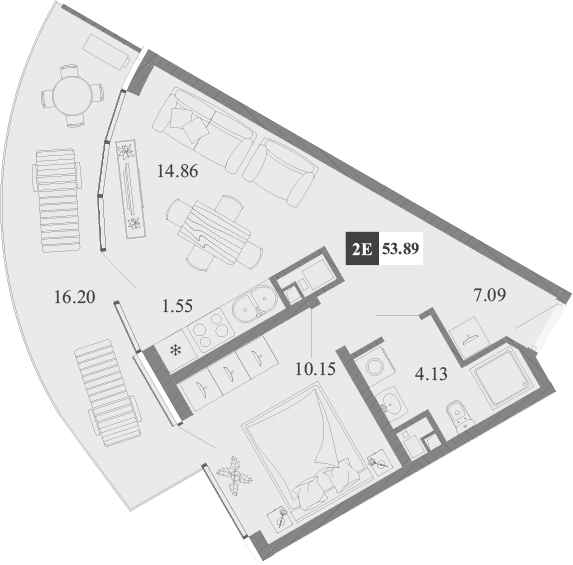 2-комн., 37.69 м²