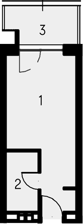 Своб. план., 30.78 м²