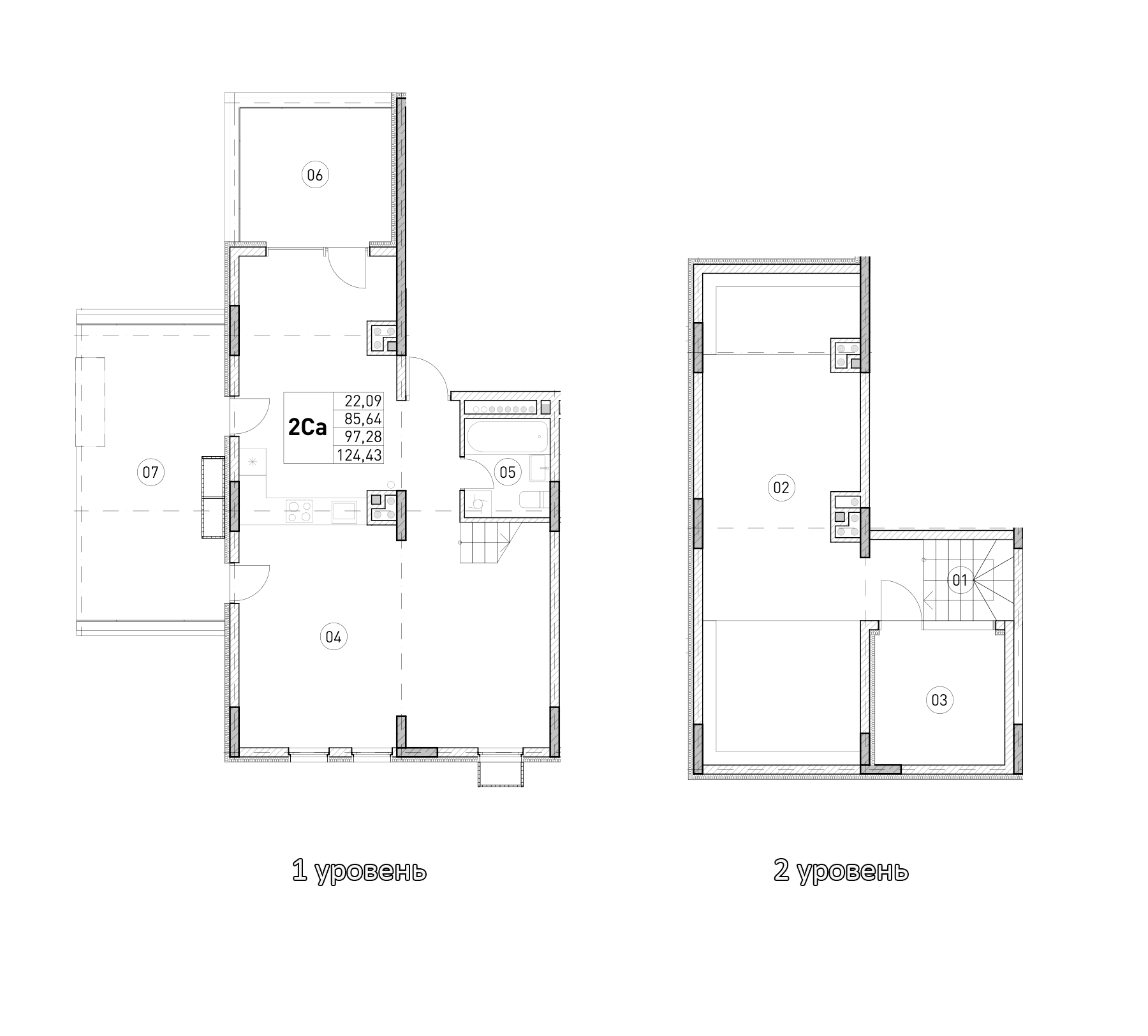 1-комн., 85.64 м²