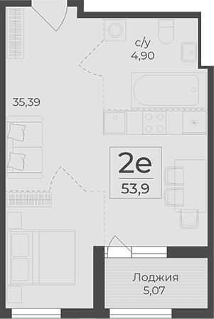 Своб. план., 46.22 м²