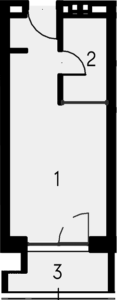 Своб. план., 29.98 м²