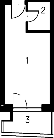 Своб. план., 29.36 м²