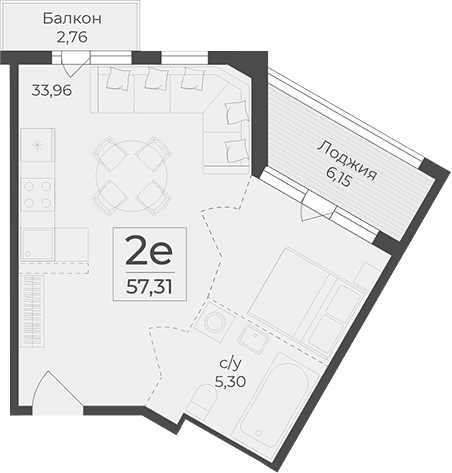 Своб. план., 48.4 м²