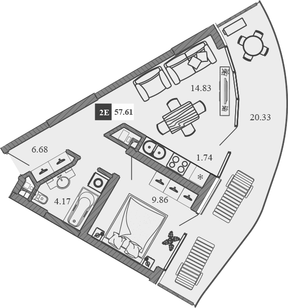 2-комн., 37.28 м²