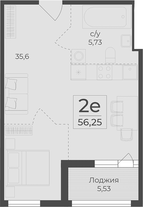 Своб. план., 50.72 м²