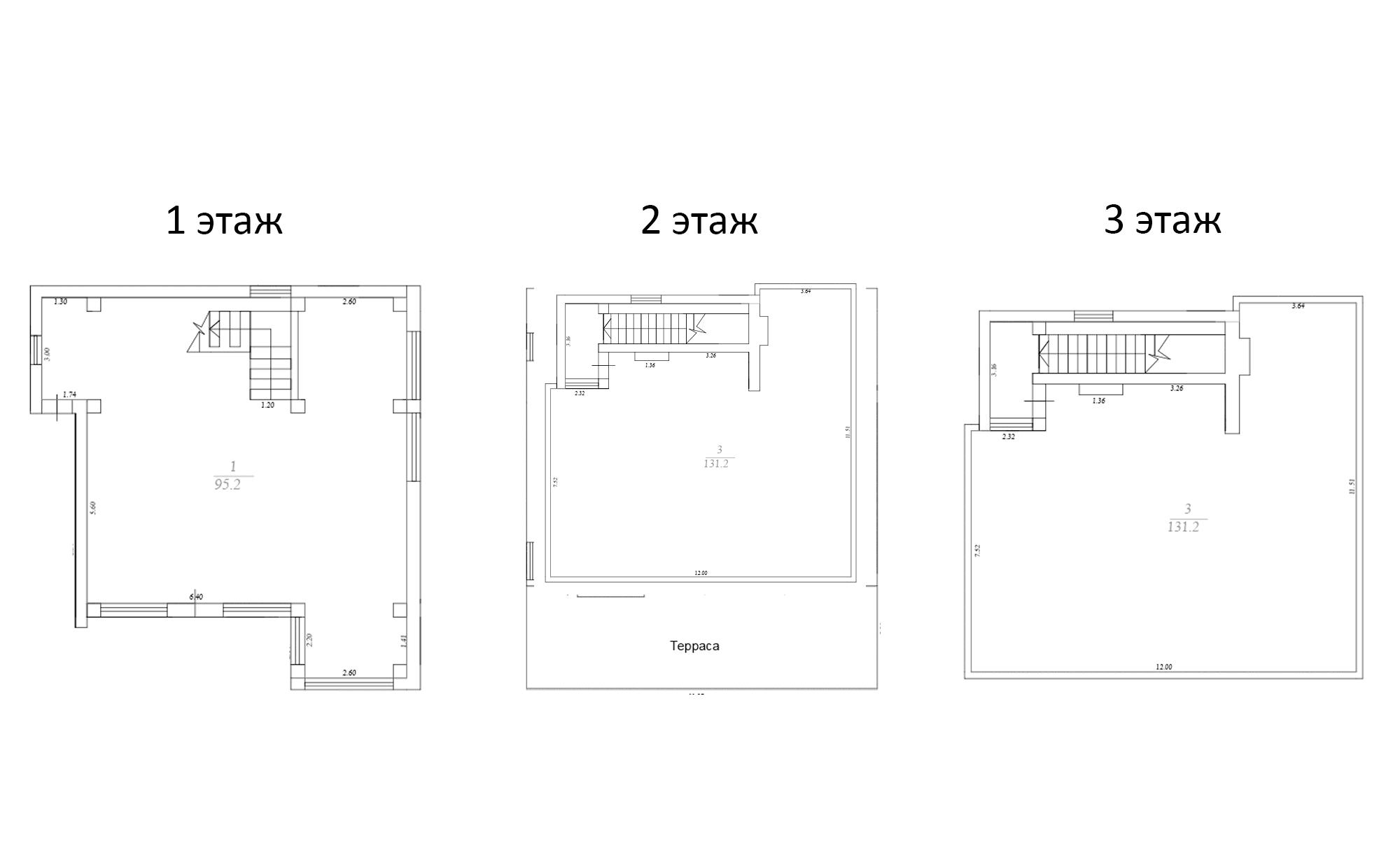 Коттеджи, 366 м²